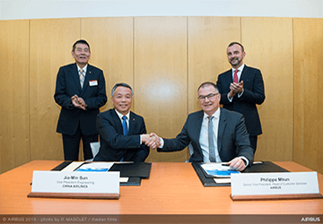 China Airlines signed AMA agreement with Airbus